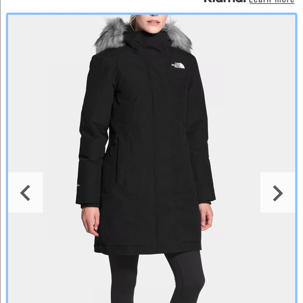 North Face Women’s Arctic Parka in Black